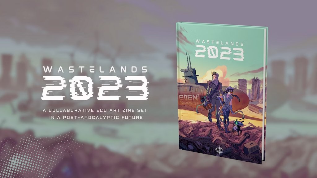 Today’s #KickstarterReads publishing #ProjectOfTheDay is Wastelands 2023 from <a href="/WeAreSHAMAN/">Shaman 👁️</a>, a collaborative 80+ page eco art zine set in a post-apocalyptic future with art by @CarlenneART, <a href="/ColdKodasea/">| 𝙷 · 𝙰 · 𝙿 | INDEFINITE HIATUS</a>, @GabrielleRagusi, <a href="/GalooGameLady/">Galoo</a>, <a href="/hansoeii/">han 🐇</a> &amp; more!

kickstarter.com/projects/shama…