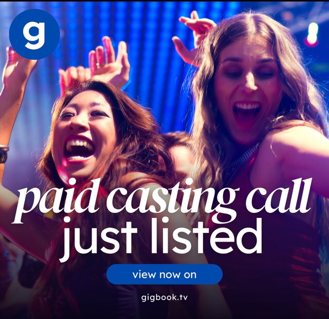 gigbookMEDIA's tweet image. NEW OPEN PAID CASTING CALL 
gigbook.tv/job/open-casti…
#castingnotice #castingbrief #castingcall #actingwork #actorslife #tvc #tvcommercial #featurefilm #shortfilm #crewcalls #tvseries #actingjobs #actorswanted #castingauditions #auditionnotice #auditioncall #castingsearch #casting