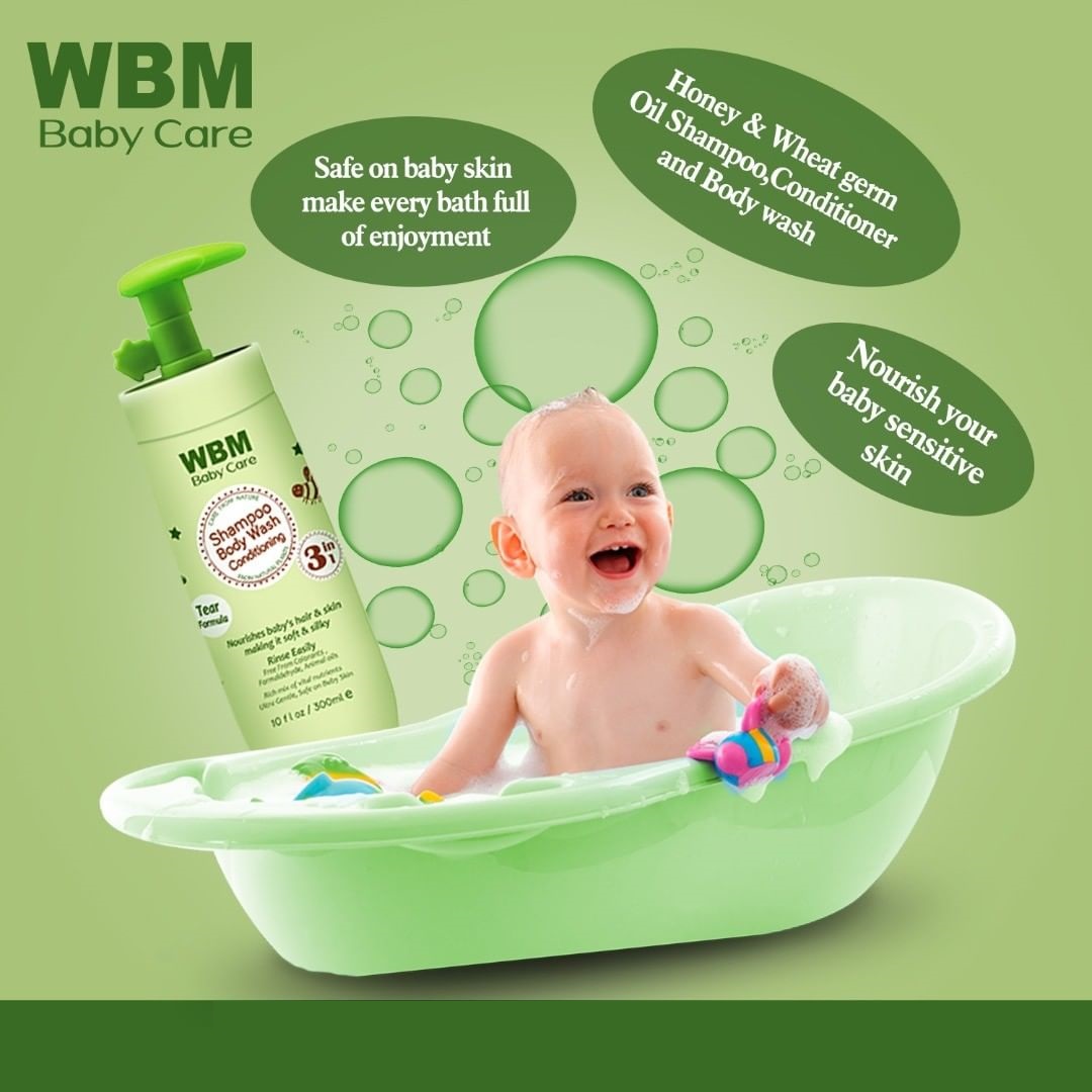 WBMBabyCare's tweet photo. 🛁 Make bath time a joyful experience for your baby! With WBM Baby Care 3-in-1 Baby Shampoo, Body Wash &amp; Conditioner!

😄✨ Say goodbye to tears and hello to smiles, cleanliness, and water-filled fun!

Shop now: https://t.co/GOksjKhQPZ

#wbmbabycare #wbm #babycare #babyshampoo https://t.co/lfdfnzpPcv