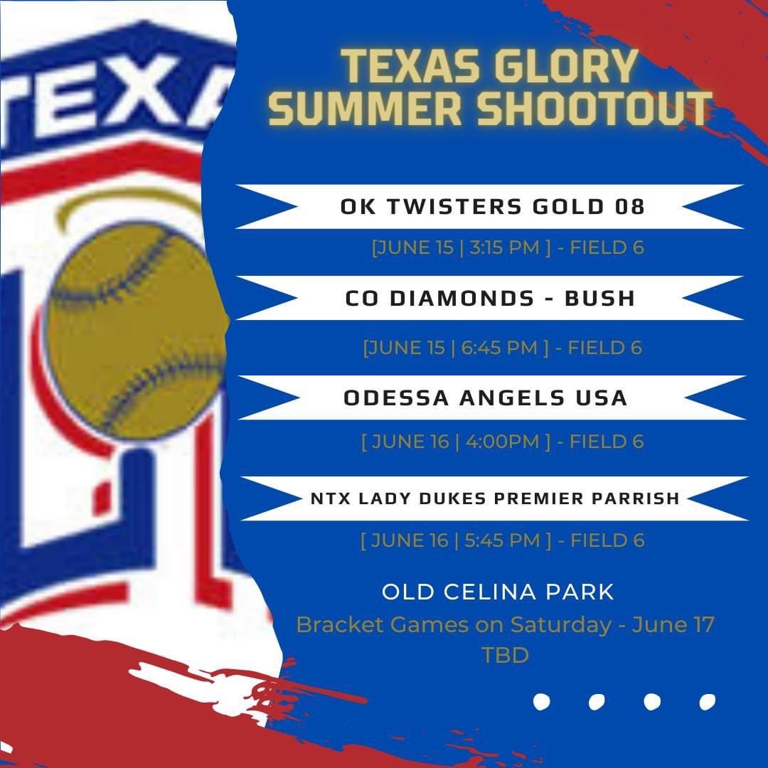 We’re back in DFW this weekend! See you tomorrow at the Glory Shootout!
#TeamCSA  #TexasGlory
@2026GloryNaudin