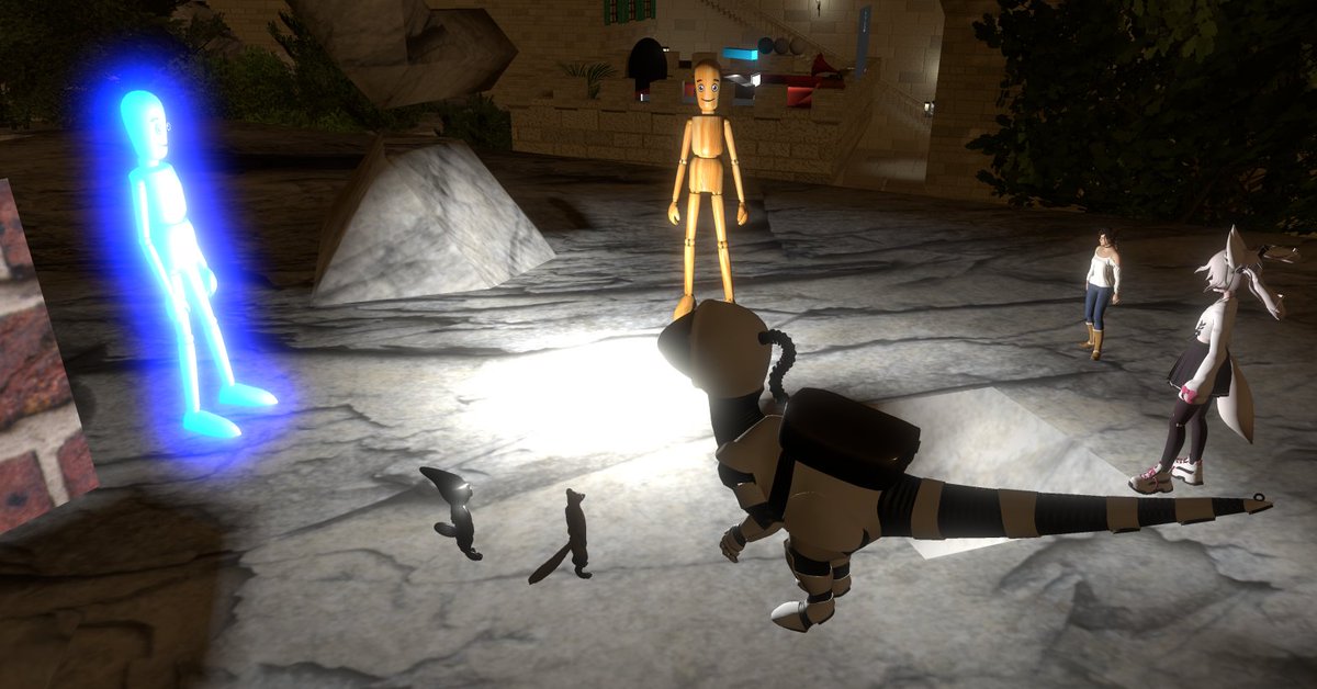 We're in the open... Overte.org. #opensource #metaverse #virtualreality #VR #Desktop #overte 

The ghost of Christmas Woody!