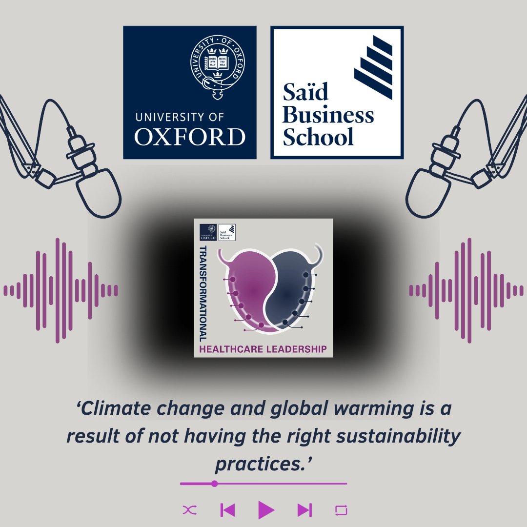 chrisashmorepod's tweet photo. The healthcare industry is a major contributor to greenhouse gas (GHG) emissions.
This episode explores the leadership and collaboration needed in the sector to tackle the sustainability challenges.
Proudly produced by Chris Ashmore Media.
Hear here:
https://t.co/Q8P53rkEt2 https://t.co/tJMNEcChTt