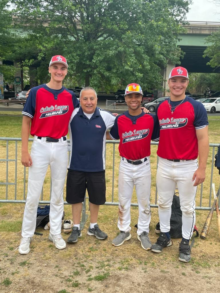 Kyle Werman (@kwerman_lschs) on Twitter photo #LaSalleBaseball repping <a href="/PCLAthletics/">Philadelphia Catholic League</a> in the <a href="/CarpenterCupBB/">Carpenter Cup Classic Baseball</a>. <a href="/LaSalle_Sports/">La Salle Sports</a> <a href="/Tristan_Helmick/">Tristan Helmick</a> <a href="/TahirParker2023/">Tahir Parker</a> <a href="/NathanKress26/">Nathan Kress</a> #LaSalleBaseball repping <a href="/PCLAthletics/">Philadelphia Catholic League</a> in the <a href="/CarpenterCupBB/">Carpenter Cup Classic Baseball</a>. <a href="/LaSalle_Sports/">La Salle Sports</a> <a href="/Tristan_Helmick/">Tristan Helmick</a> <a href="/TahirParker2023/">Tahir Parker</a> <a href="/NathanKress26/">Nathan Kress</a>