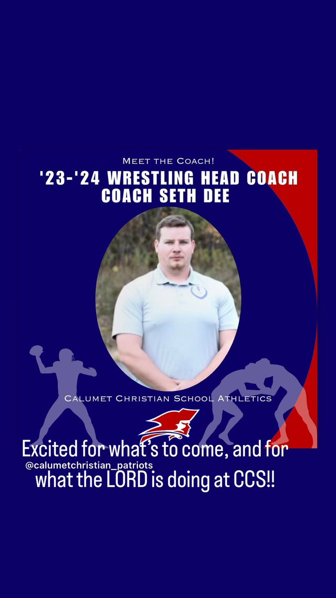 CoachDee_CCS's tweet photo. Excited for both this upcoming Football and Wrestling season!! https://t.co/yVEDuAbho0