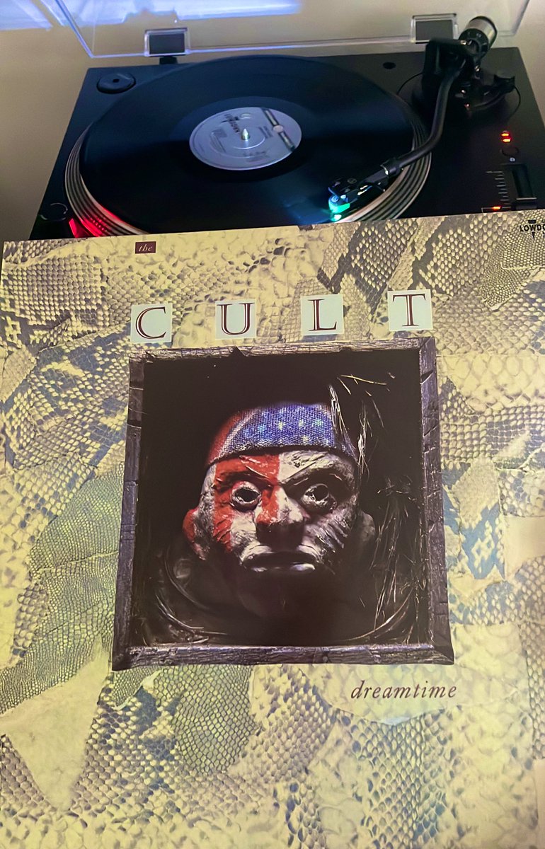 If you’re not familiar with The Cult’s 1st record, check it out! #dreamtime #vinylcollection