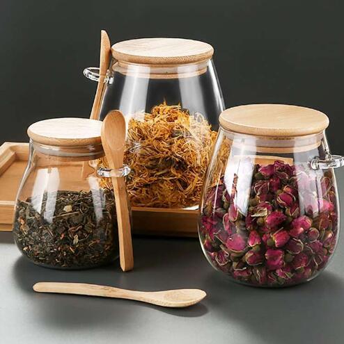 •Glass Storage Jar,
•Food Storage Container,
•Glass Jar With Bamboo Lid And Spoon
#foodjar #kitchen #glassware #kitchenware #bamboo #lids #storagejar #homedecoration #homedesign