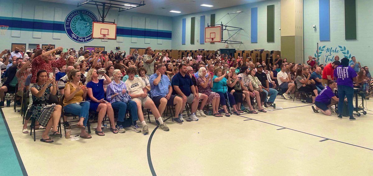 Congratulations to our 5th graders and their families <a href="/TMESEagles/">Marshall Elementary</a>! <a href="/BentonMSCougars/">Benton Middle School</a> will take good care of you!