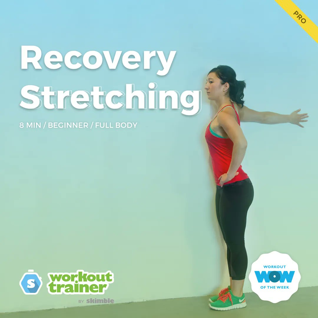 skimble's tweet image. Have you been working hard lately? Are your muscles feeling tight in all the wrong place? We&apos;ve got your covered with these simple, yet extremely effective stretches - bit.ly/42HYUMU 🙆‍♀️
#recoverystretch #stretchingexercises #stretchingroutine