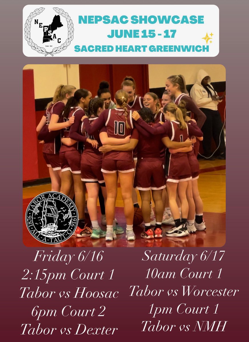 Haley McCarthy (@haleymccarthy0) on Twitter photo Can’t wait to play in the <a href="/NEPSGBCA/">NEPSGBCA</a> Scholastic Showcase this weekend! Let’s go Tabor!! <a href="/willbecker9597/">Will Becker</a> <a href="/taborbball/">Tabor Girls Hoops</a> <a href="/CoachTyMosley/">Coach Tyreik Mosley</a> <a href="/BayStateJags/">Bay State Jaguars</a> Can’t wait to play in the <a href="/NEPSGBCA/">NEPSGBCA</a> Scholastic Showcase this weekend! Let’s go Tabor!! <a href="/willbecker9597/">Will Becker</a> <a href="/taborbball/">Tabor Girls Hoops</a> <a href="/CoachTyMosley/">Coach Tyreik Mosley</a> <a href="/BayStateJags/">Bay State Jaguars</a>