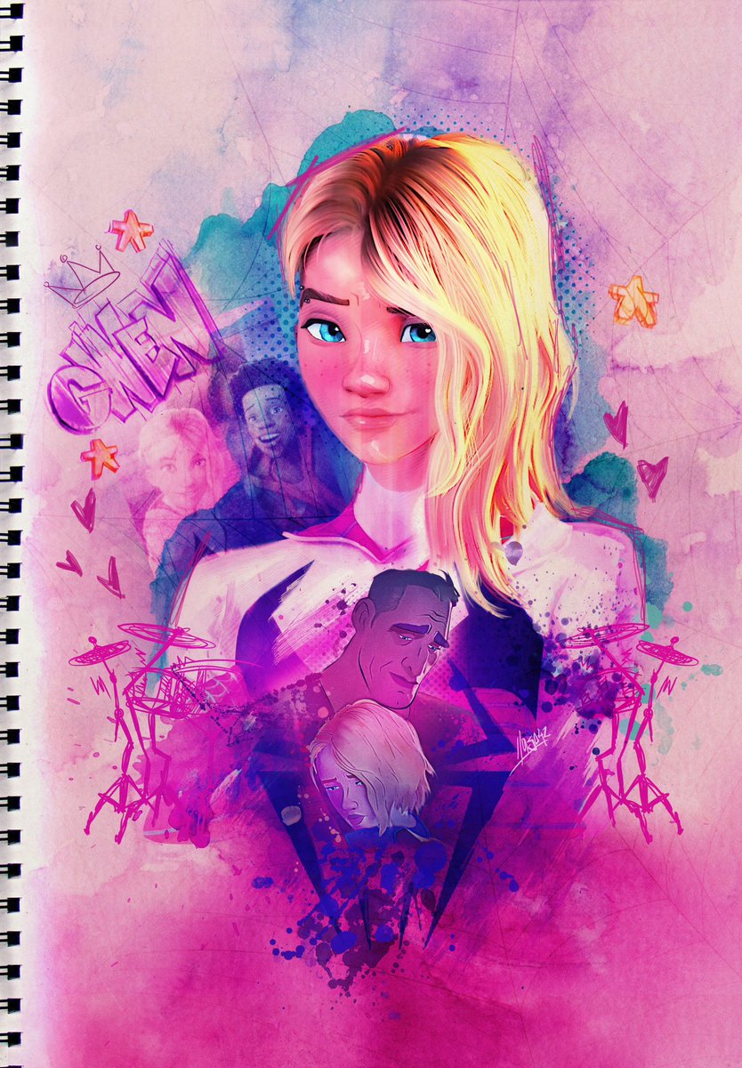 elilusionistacl's tweet photo. #spidergwen #AcrossTheSpiderverse https://t.co/9QG39MuG3q