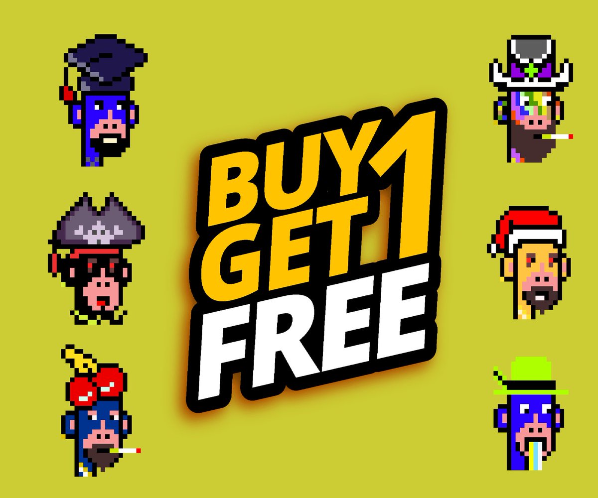 Check out this collection on OpenSea

opensea.io/collection/ape… via <a href="/opensea/">OpenSea</a> 

🙉Apes Club NFTs  EVENT 1.0

💪Buy One
🥳Get One Free
💰Only 0.01 #ETH 

Only in <a href="/opensea/">OpenSea</a> 

#OpenSeaNFT #opensea #NFTartist #NFTGiveaways #NFTshilling #NFTNYC