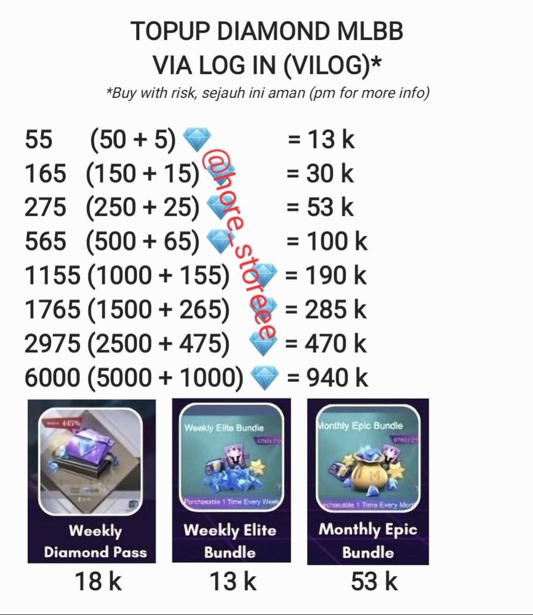 hore_storeee's tweet photo. @tinkerbeyya Ini PO kak, waktu masih ada diskon 50%. Tapi sementara skrg aku belum buka gift skin dulu. Kalau mau topup dm vilog kak. https://t.co/ofIvcoUv5v