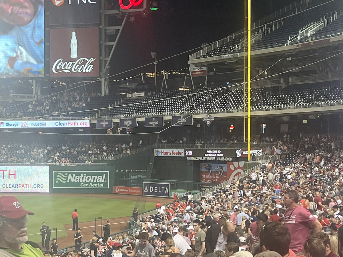 Going to get hot🔥 #MN01 #CongressionalBaseballGame #EnterSandman