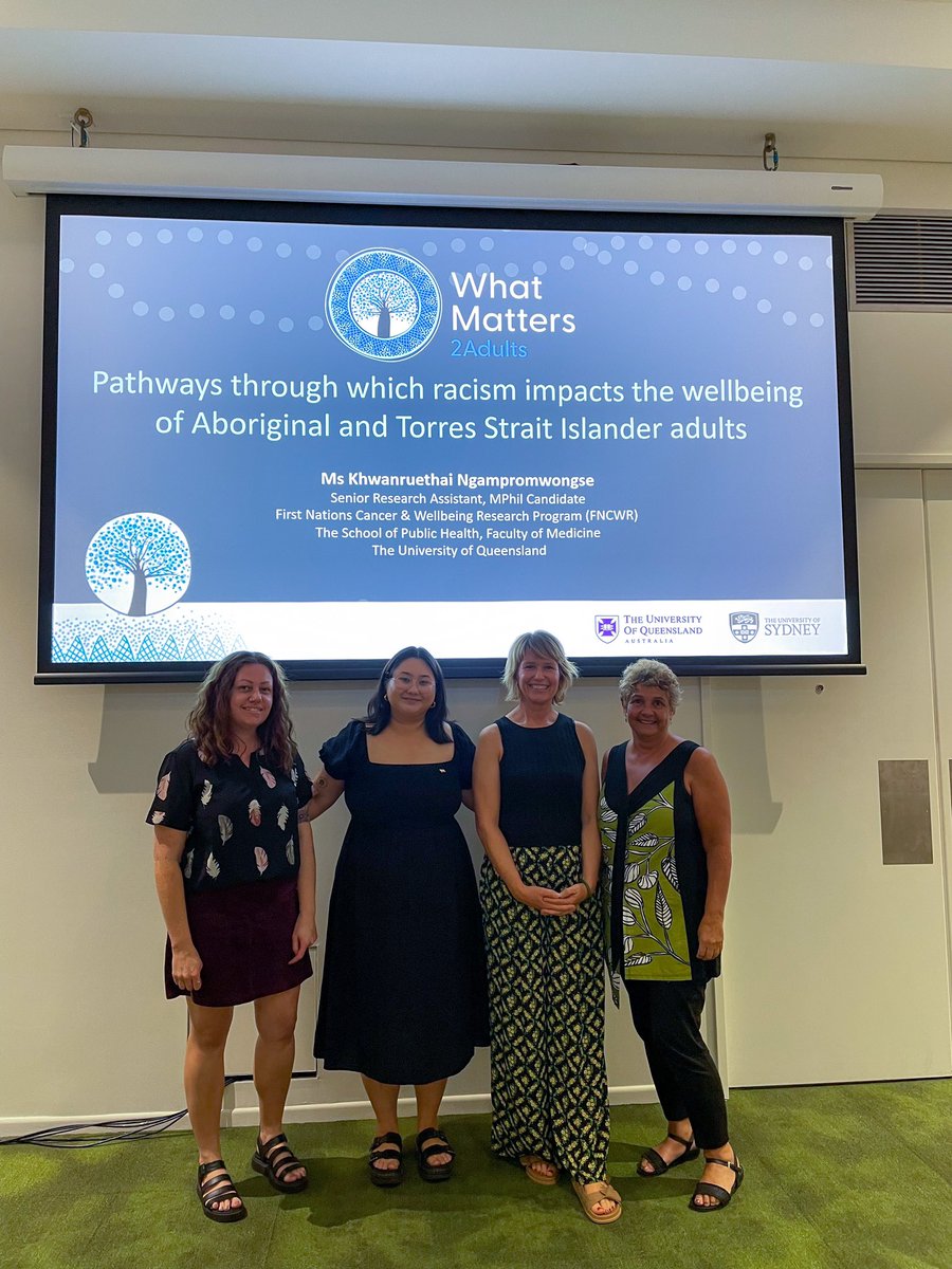 ngampromwongse's tweet photo. So excited to be at #Lowitja2023. Yesterday I had the opportunity to present findings from the first part of my MPhil research. Grateful for my wonderful supervisors @LarnzLarnz @garvey_gail @k8and0 ✨☺️ @LowitjaInstitut Thanks for having me! https://t.co/3kXxeC6AGL