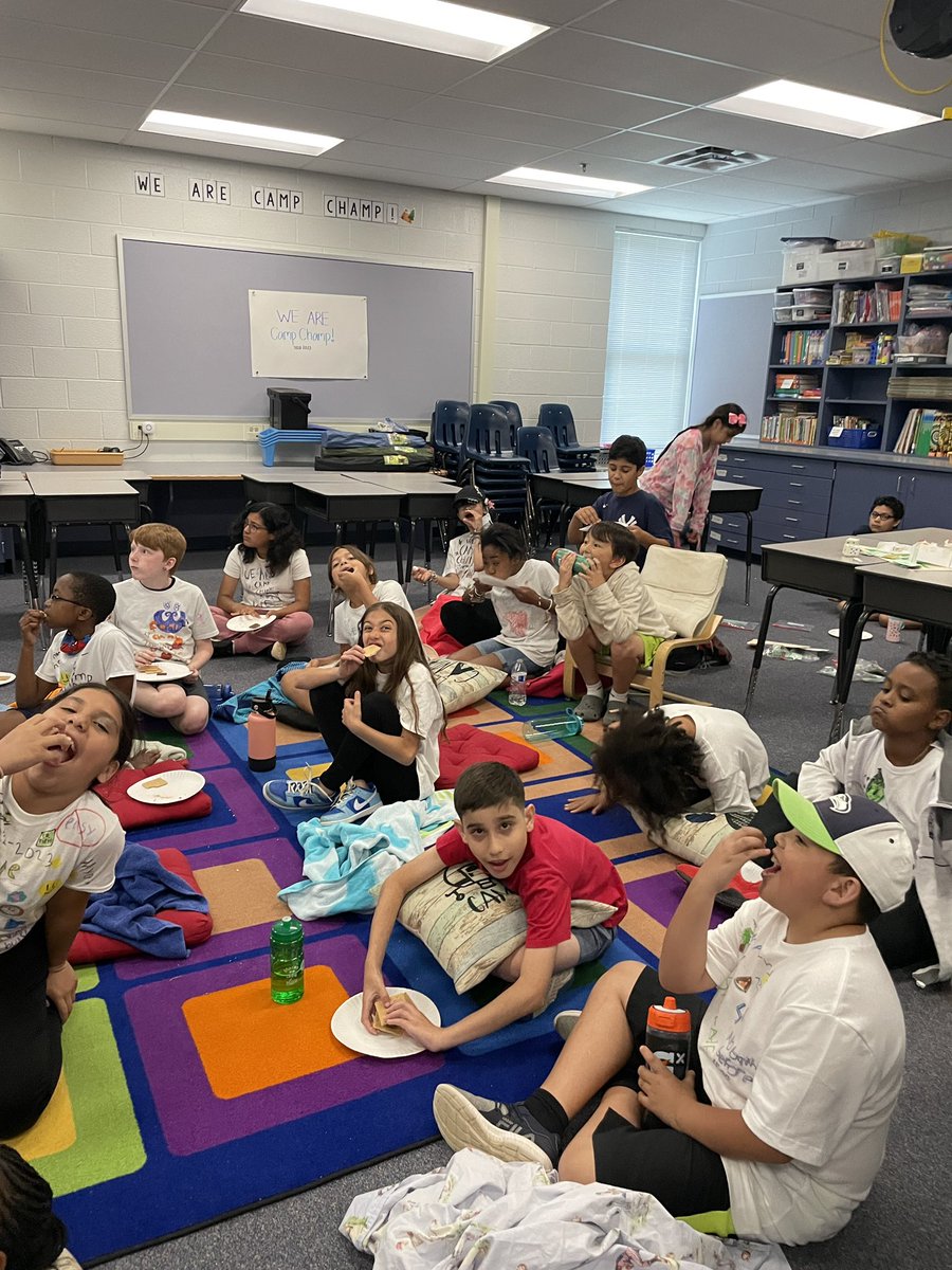 Playing our own math games, and smores🍫#montypride