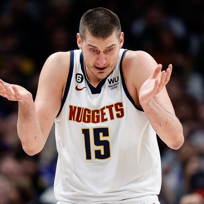 Nikola Jokic says he lost his Finals MVP trophy: 'I really don't know. I left in the equipment manager’s room and it's not there anymore. So I don't know.' (via @malika_andrews)