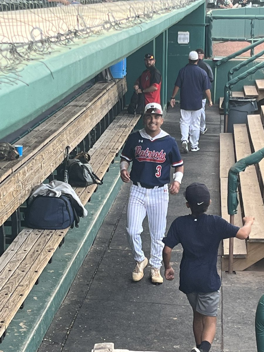 Great to see <a href="/Jalen27358256/">Jalen garibay</a> in a Patriot uniform one last time! Thank you for representing your program, school and community! #OPB #SGD #EETEDT