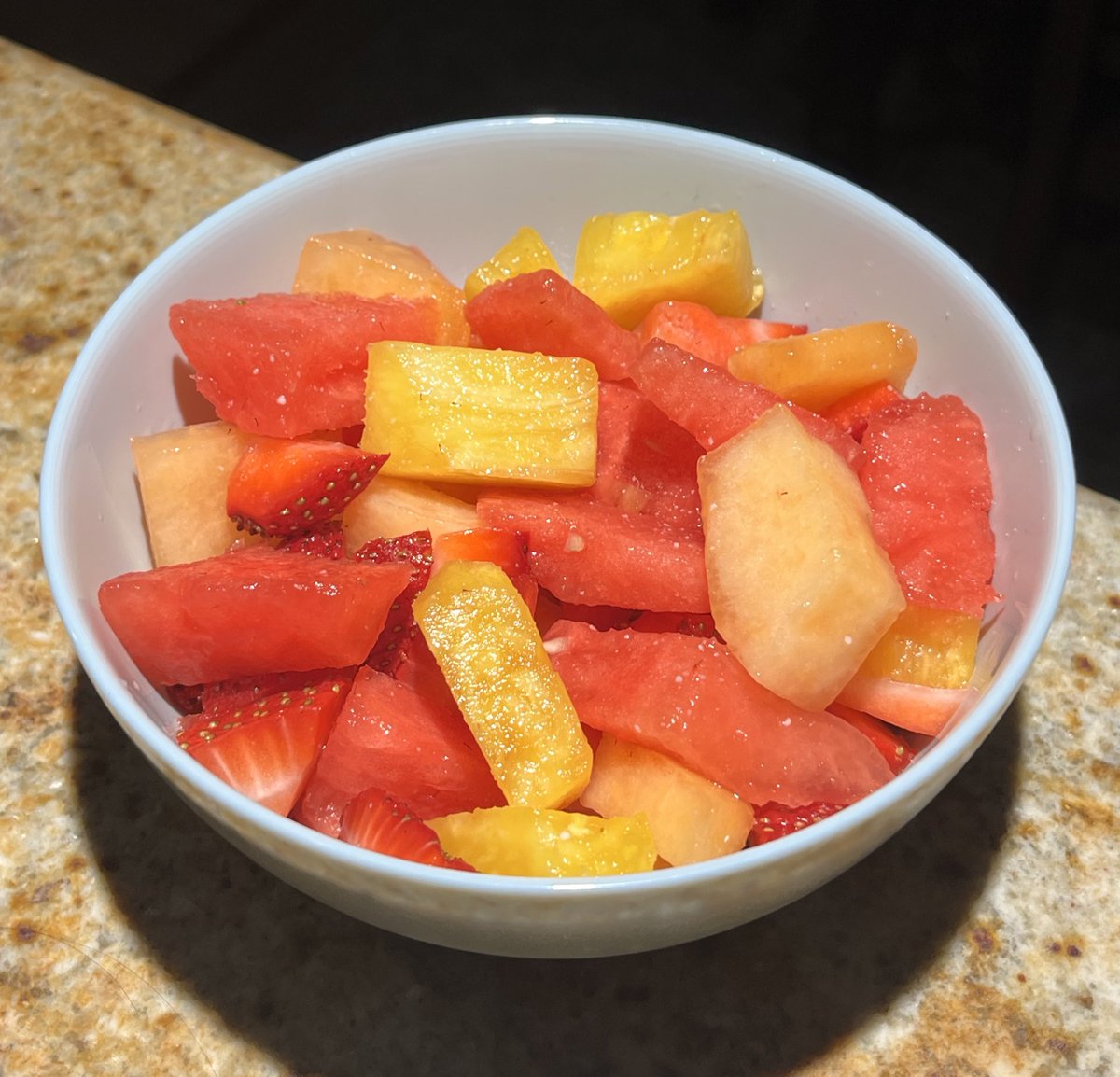 100 cal fruit bowl ! 🍈