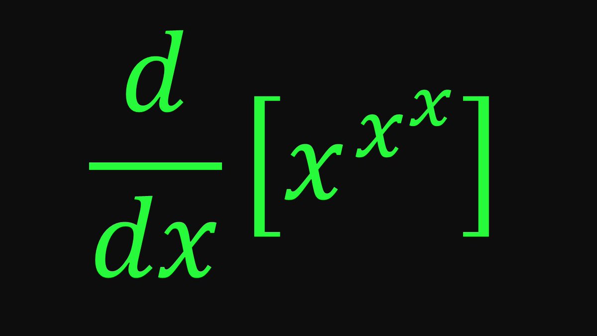 A Challenge from one of our followers | Give it a try?

youtu.be/qpBfg_z-ATs
bit.ly/3yyLkju

#sharingisthenewlearning
#calculus