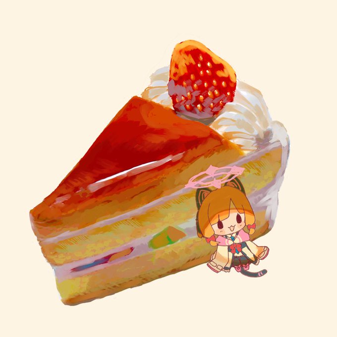 「animal ears strawberry shortcake」 illustration images(Latest)