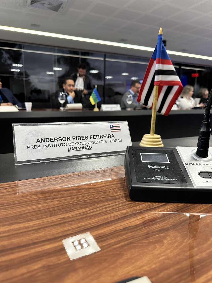 andersonferr_ma's tweet photo. Estou em Cuiabá para o 25° Fórum dos Governadores da Amazônia Legal. O evento acontecerá do dia 14 a 16 e estou representando o Maranhão, através do Iterma, junto a gestores de institutos de terras de 9 estados e Incra. Aguardem novidades!  

#Iterma 
#GovernodoMa
#AmazôniaLegal https://t.co/JwogRKOVER