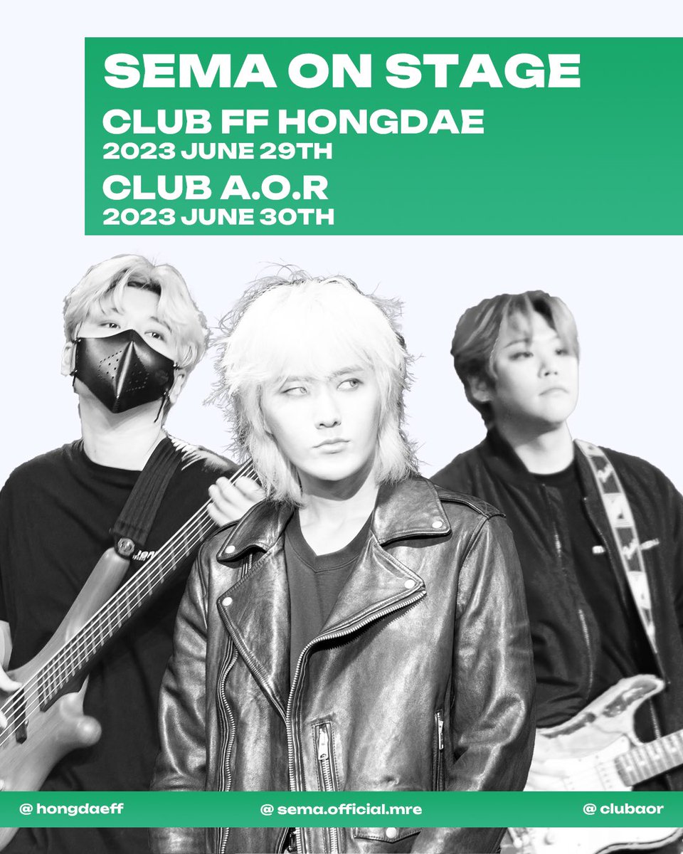 sema___official's tweet photo. Sema on stage
June 29th and 30th
#์ช์ช #clubff #ํด๋ฝFF #clubaor #ํด๋ฝaor #ํ๋ #ํ๋๊ณต์ฐ #๊ณต์ฐ #๋๋ฉด๊ณต์ฐ #ํ๋๊ณต์ฐ #ํ๋๊ณต์ฐ์ฅ #ํ๋๋ผ์ด๋ธํด๋ฝ #๋ผ์ด๋ธํด๋ฝ #ํ๋ํด๋ฝ๊ณต์ฐ #๊ณต์ฐ์ถ์ฒ #๋ฐด๋๊ณต์ฐ #๋ฐด๋์ถ์ฒ #ํ๋ํซ๋ฐด๋ #bandmusic #koreaband #pop #kpopband #koreanmusic #music #liveclub https://t.co/nUfbRr0b3p