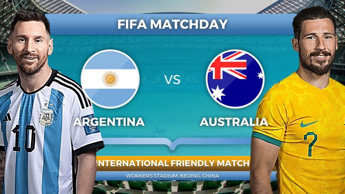 Argentina vs Australia Full Match Replay