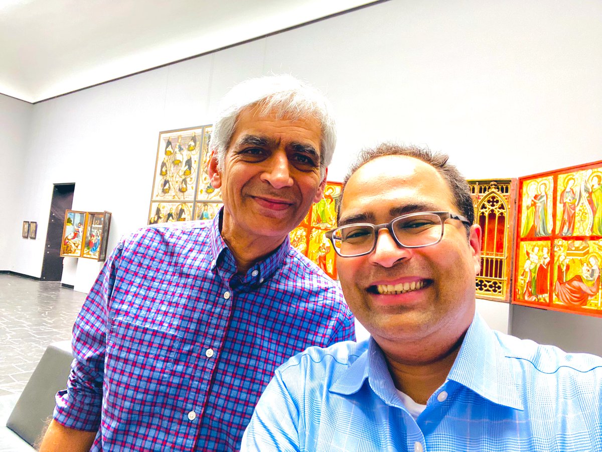 doctorpemm's tweet image. #EHA23 #EHA2023 | It was an awesome 👏🏽 to spend a few precious moments this past wk with Dr Q @Transplant_Doc at @staedelmuseum art 🖼️!  #QazilbashRule #DrPDrQ #MindingYourPsAndQs ➡️ #BPDCN #mmsm #leusm #bmtsm