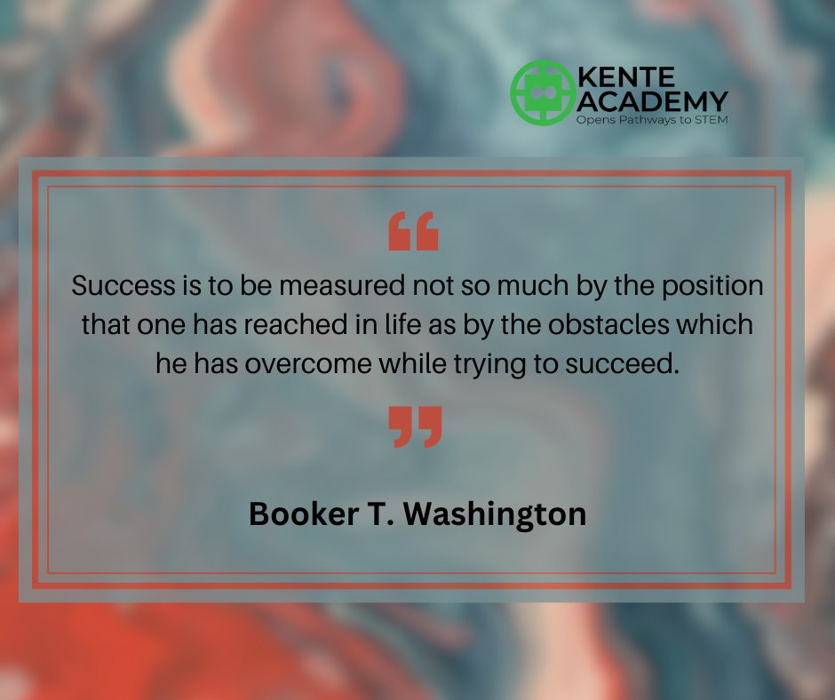 Booker T. Washington and his viewpoint on success! #inspiration #success #middleschool #highschool #college #blackeducators #teachers #stemeducation