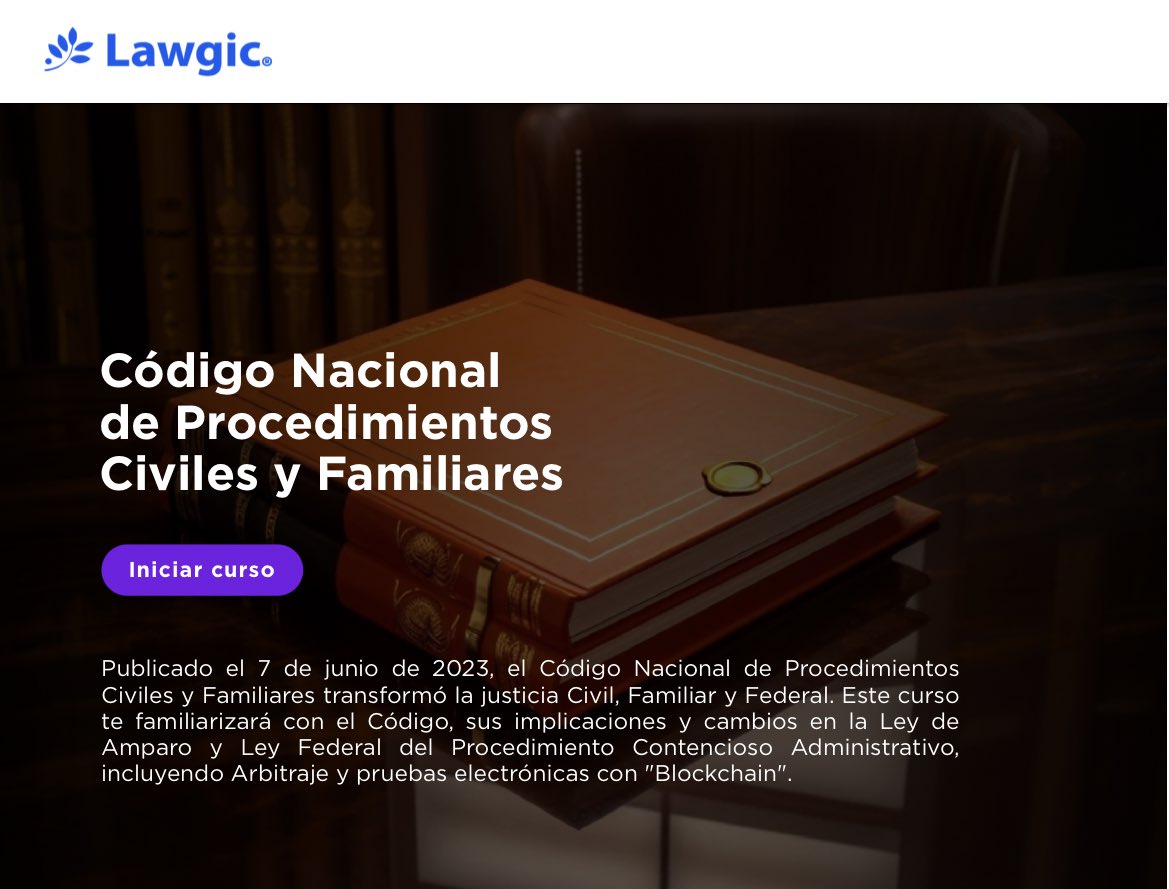 LgrrAbogados's tweet photo. Nuestra socia @zoilagtez participa como expositora en el curso sobre el Código Nacional de Procedimientos Civiles y Familiares”. 🎓

Evento organizado por Academia Lawgic.

#DerechoProcesal https://t.co/7HEBJEOSeg