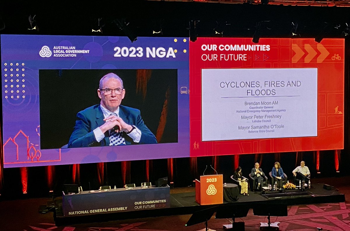 In the face of a looming El Niño season likely to break temperature records and bring severe fire impacts on our communities, the panel on cyclones, fires and floods may stand among the most relevant of #nga23 #nga2023 #ClimateEmergency