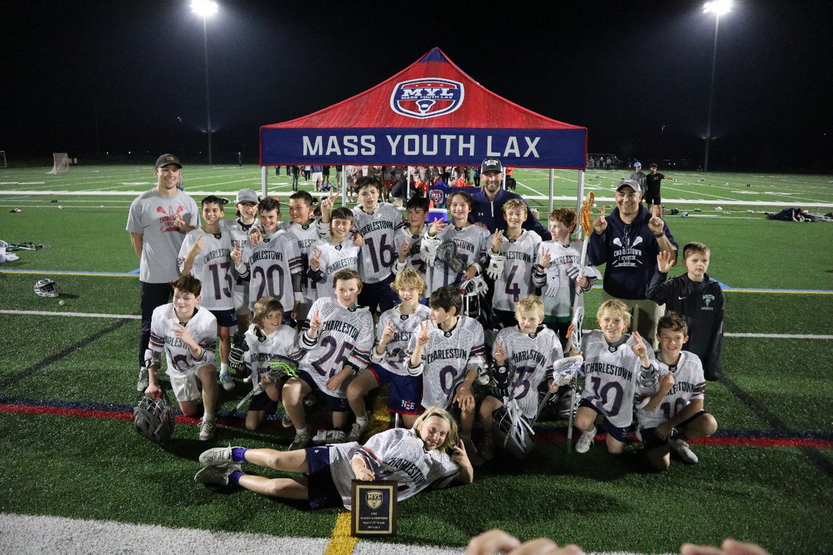 Congratulations to Charlestown Youth Lacrosse for winning the 2023 MYL 5/6 D1 State Championship!!