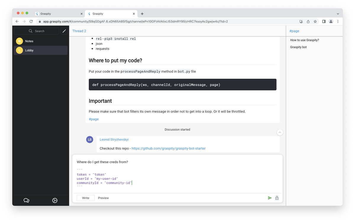 Graspity tweet media