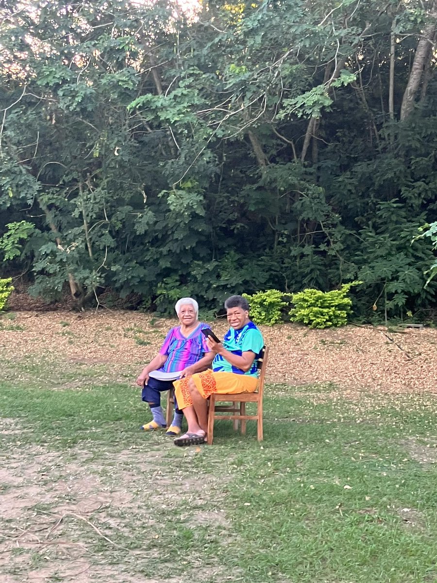 tmoeofo's tweet photo. Beautiful, peaceful and a relaxing stay at my nephew's place (Greg & his wife Kasa Qarikau), Una (my Sister) . Moce mada Savalau, thank you so so much! Mum & I missing the place already. #sotatale #Godisgood https://t.co/uxjI1OafQD
