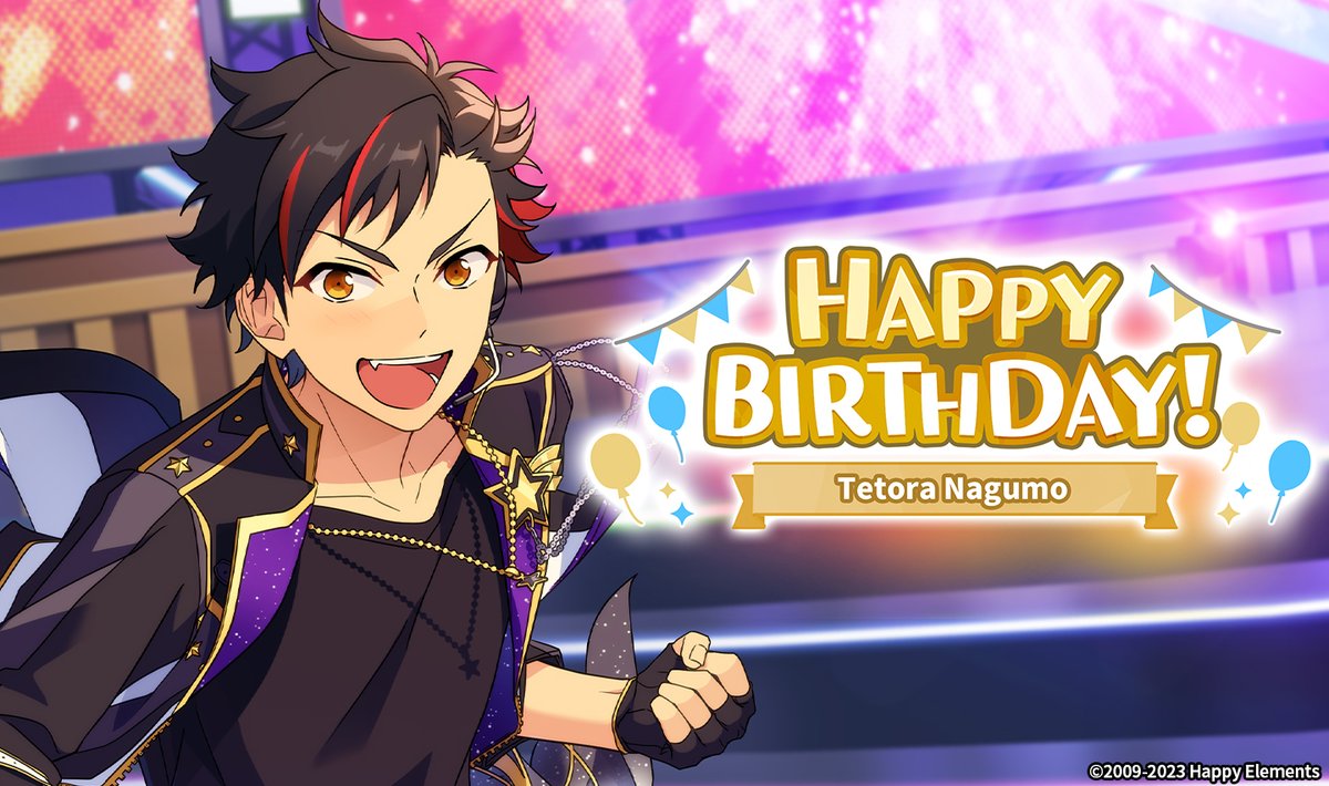 enstarsmusic_EN's tweet photo. 🎉Today is the birthday of Tetora Nagumo!

🎂Happy Birthday to Tetora!

🎁RT&amp;❤️:
2 producers: 10 DIA Scout Tickets

#EnsembleStarsMusic https://t.co/8K2rNHobAu