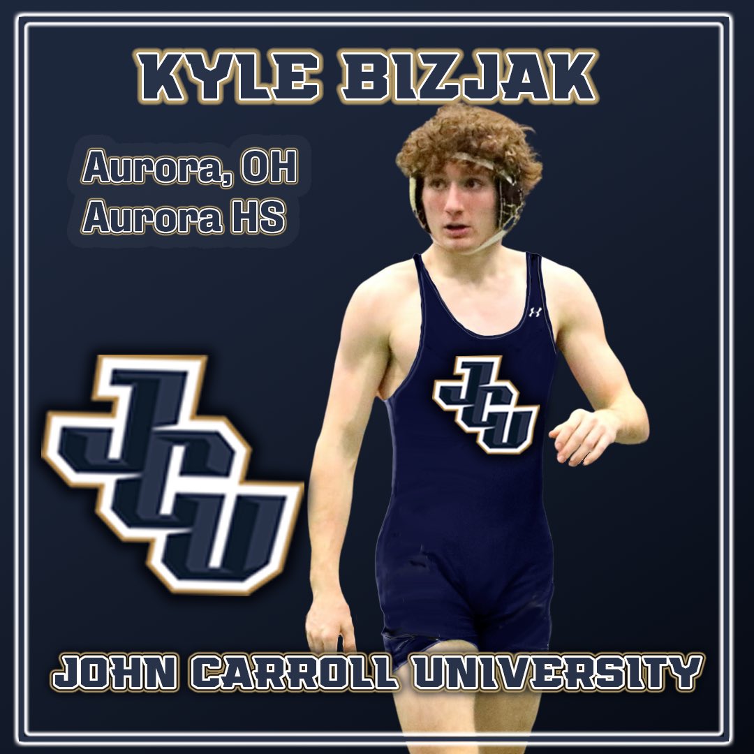JCUwrestling's tweet photo. Please welcome Kyle Bizjak to #jcuwrestling 

#d3wrestle https://t.co/GH0A34iRIK