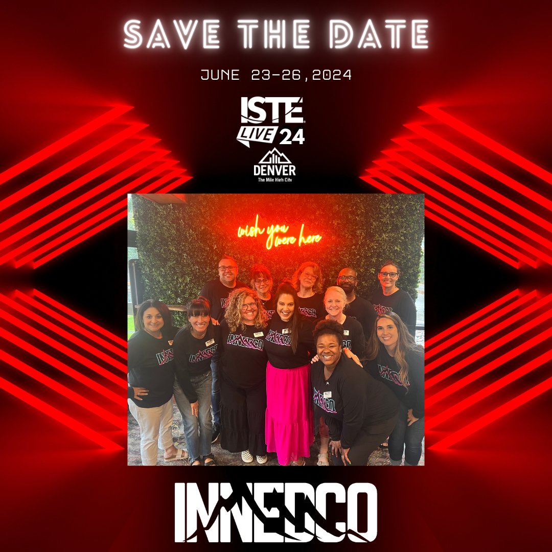 Thank you to everyone who attended the <a href="/InnEdCO/">InnEdCO</a> 2023 Conference! We can't wait to see you at <a href="/ISTEofficial/">ISTE</a> next summer and back at <a href="/InnEdCO/">InnEdCO</a> in 2025! #innedco2025 #bettertogether #edtech #edchat #k12