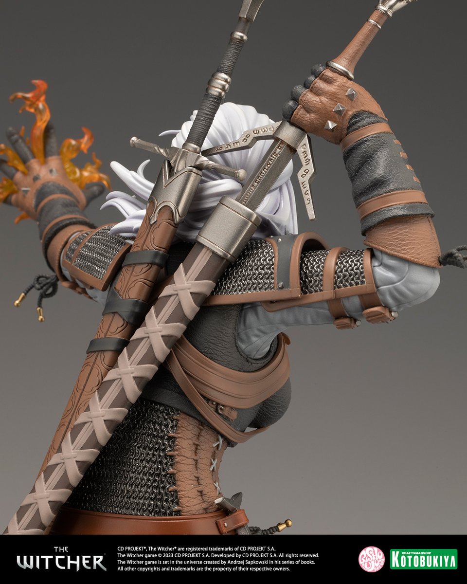 Kotobukiya_EN's tweet photo. 【NOW AVAILABLE FOR PRE-ORDER】
Kotobukiya's THE WITCHER GERALT BISHOUJO STATUE is now available for pre-order! 
Be sure to place your order before it's too late!

https://t.co/vgBaeDSF3j https://t.co/cUhRo3s4tU