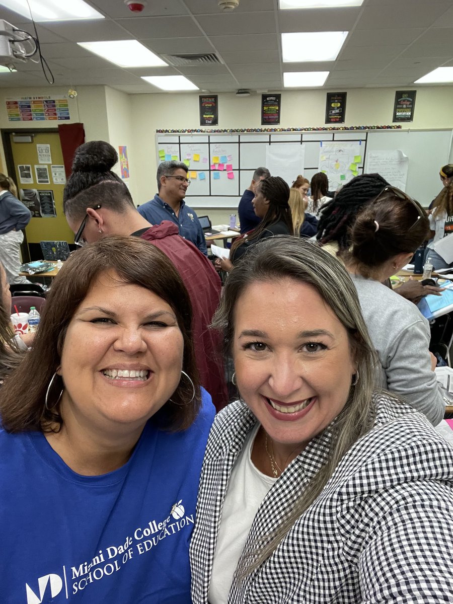 Mcepero's tweet photo. ⁦@L_Art_Rodriguez⁩ a credentialed TLA teacher leader from cohort 7 welcomed TLA cohort 8 and facilitated contact on leadership development and her experience. So POWERFUL! ⁦@MDCPS_HCMChief⁩ ⁦@millygonzalez22⁩ ⁦@SuptDotres⁩ #MDCPSYourBestChoice https://t.co/WVVQW7yB0p