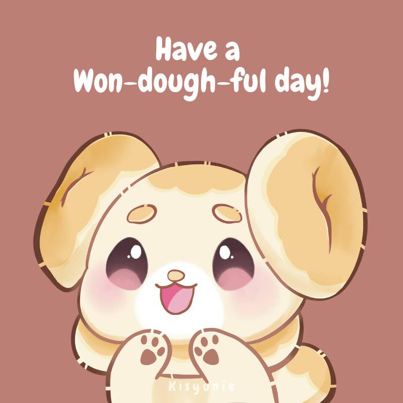 Have a Won-dough-ful day!

Hint on the new stickers coming soon ^^ Maybe a sticker pack or sticker sheet of doggos???

#pokemon #pokemonart #fidough #cutearteveryday #kiseuart #kisyunie