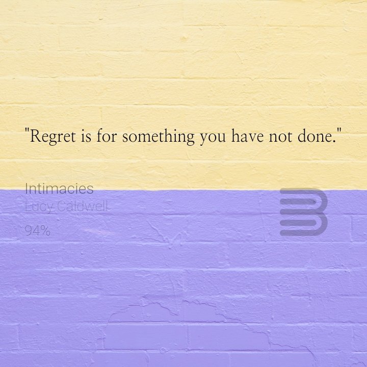 erdeaka's tweet image. #Intimacies #LucyCaldwell