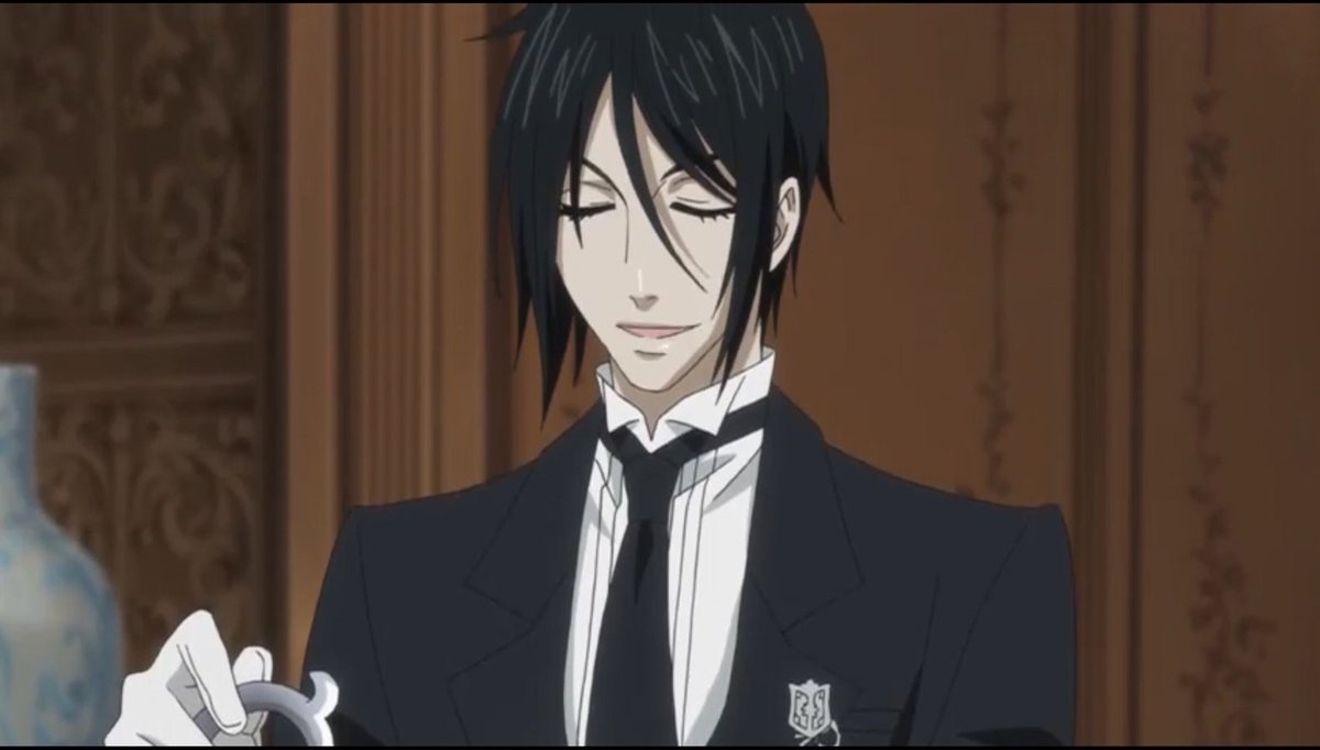 SebastianSebTH's tweet image. "อรุณสวัสดิ์ขอรับ  เช้านี้จะรับชาหรือนมดีขอรับ"