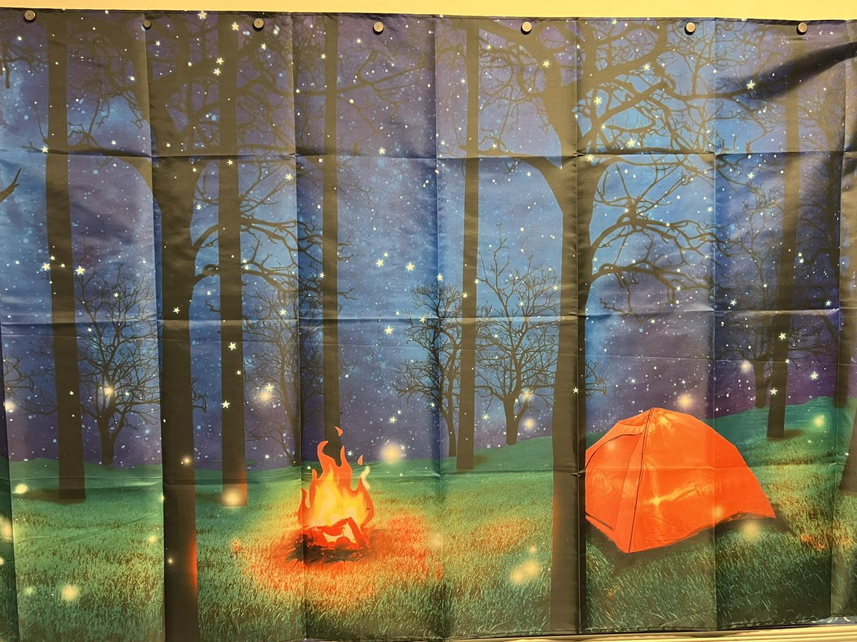 courtlges's tweet image. Camp Read-A-Lot! @PWCSNews @ChrisYungES #CampReadALot #glamping