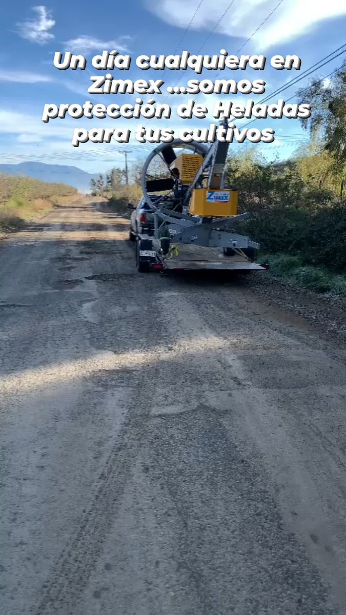 zimexchile's tweet photo. Protección de Heladas - ola polar para el Agro.
Hélices totalmente móviles, fácil de transportar, instalar, silenciosas y súper potentes. 
Al +56 9 3455 8331 y dejamos una hélice Tow and Blow, funcionando en 15 minutos.
 #controldeheladas #olapolar

https://t.co/nXymLfgwXH https://t.co/qAOUO0IkFH
