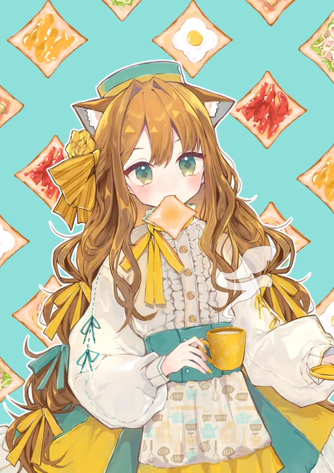 これはお気に入りのパンシリーズです #創作