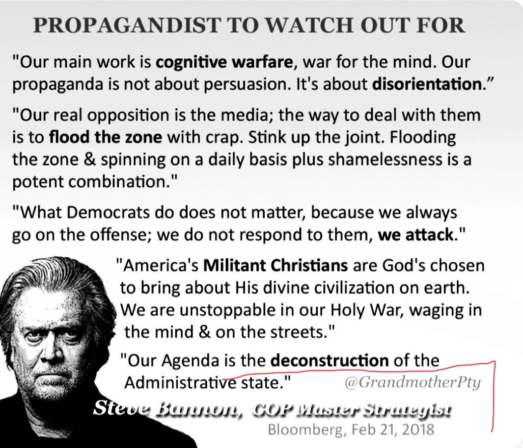 @l78lancer Do not bother with these people!
Read 2018 Bannon Manifesto one more time!