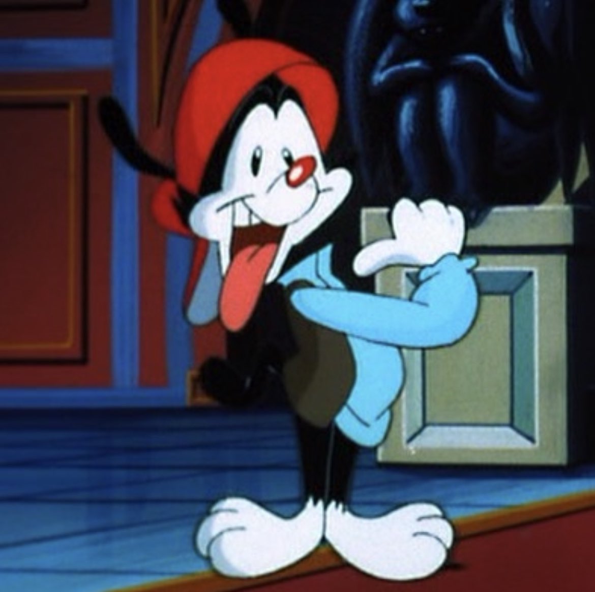 DAY 907- thaaaaat's me! the pestiest pest, pestier than all the rest :P #animaniacs #wakkowarner #zanydosers