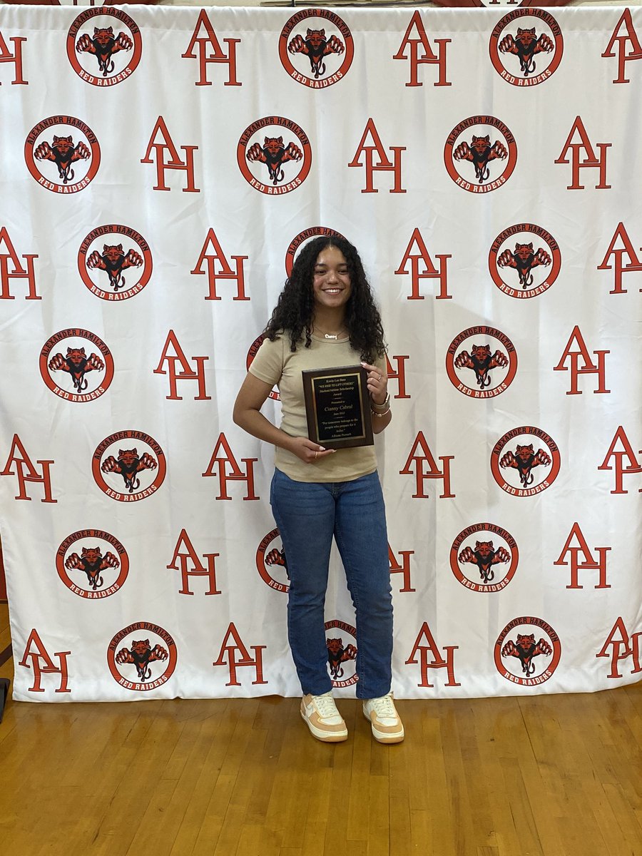 Coach Hennep (@ahhsgbasketball) on Twitter photo Congratulations to our own Cianny Cabral on winning the Kevin Lee Bass Scholarship โ23! Cianny is a 3 sport athlete heading to Jacksonville University in the fall. Weโll miss you Cianny!
<a href="/RedRaiderAD/">Hamilton Athletics</a> @realeduleader <a href="/maiahood02/">Coach Hood</a> Congratulations to our own Cianny Cabral on winning the Kevin Lee Bass Scholarship โ23! Cianny is a 3 sport athlete heading to Jacksonville University in the fall. Weโll miss you Cianny!
<a href="/RedRaiderAD/">Hamilton Athletics</a> @realeduleader <a href="/maiahood02/">Coach Hood</a>