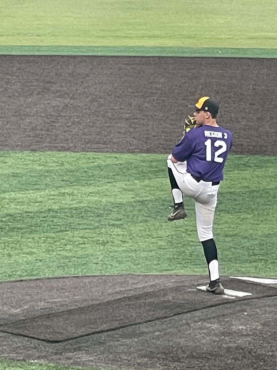 Proud of our guy <a href="/Jaevans1Evans/">Jackson Evans</a>. 
4IP, 4Ks, 1BB, 0R.