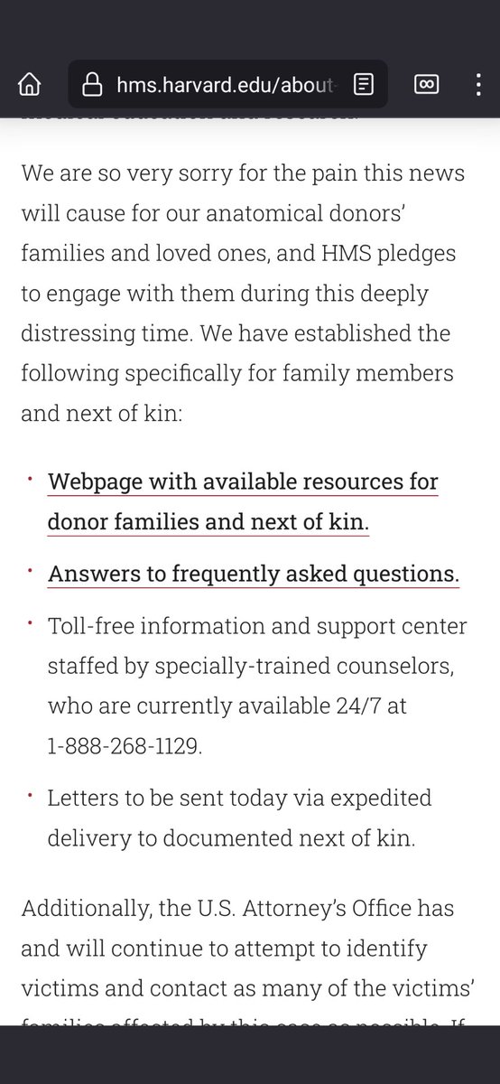 This is horrific but also know:

According to <a href="/propublica/">ProPublica</a> Harvard holds the remains of 6200 Natives 33 years after the Native American Graves Protection and Repatriation Act (#Nagpra) was enacted.

We're still waiting for our relatives but Harvard hasn't set up a website for us.